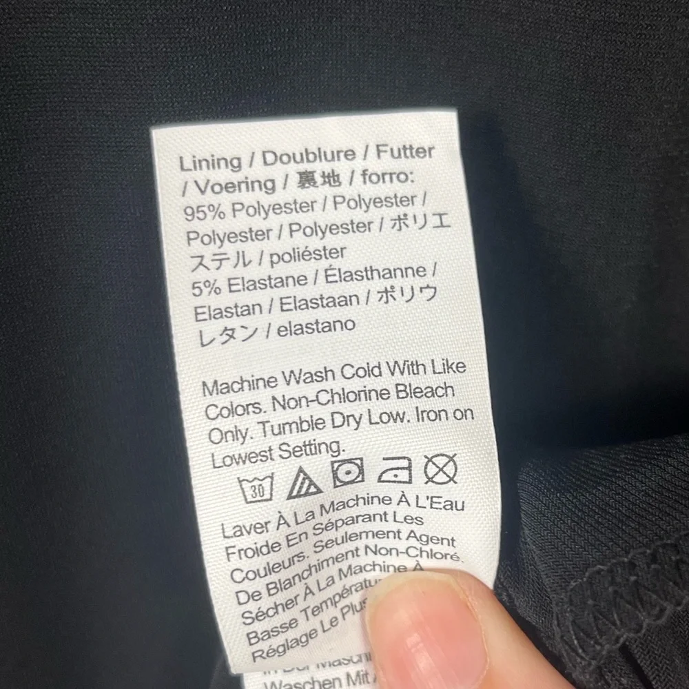 J. Crew Scoopneck A-line midi dress in matte jersey size XXS Black